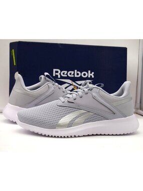 Reebok Fluxlite Women's Training Shoes, Cold Gray/ Silver/ White, Sz. 8.5